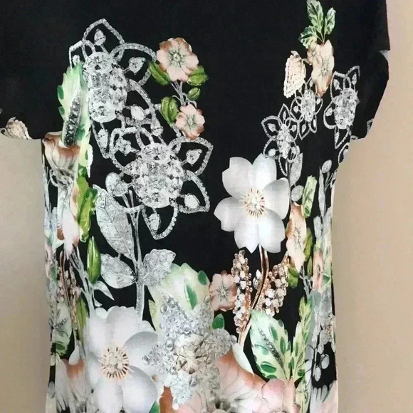 Philosophy Multicolor Floral Print Blouse—A4 - Picture 2 of 4